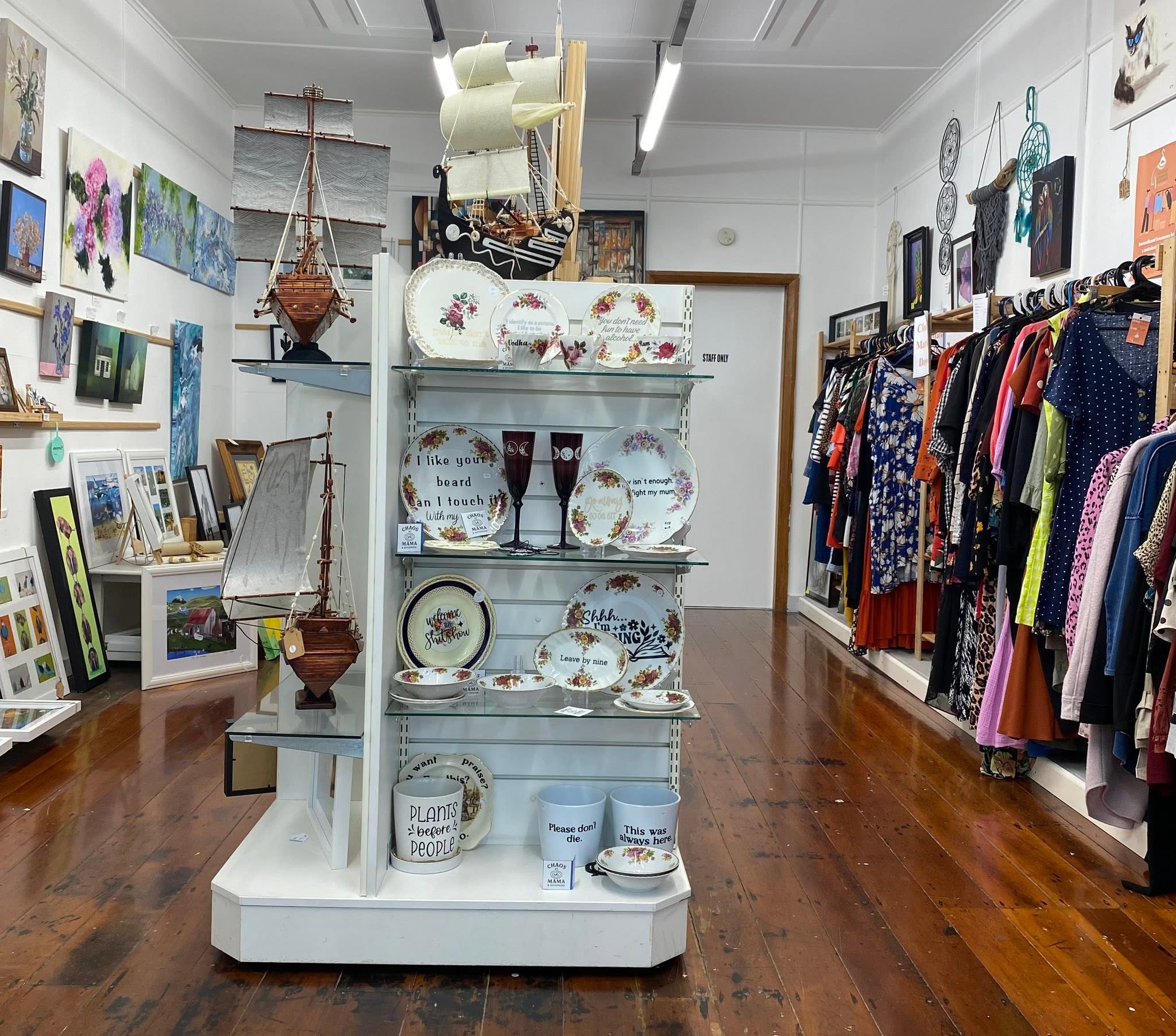 Handmade products inside The Collective