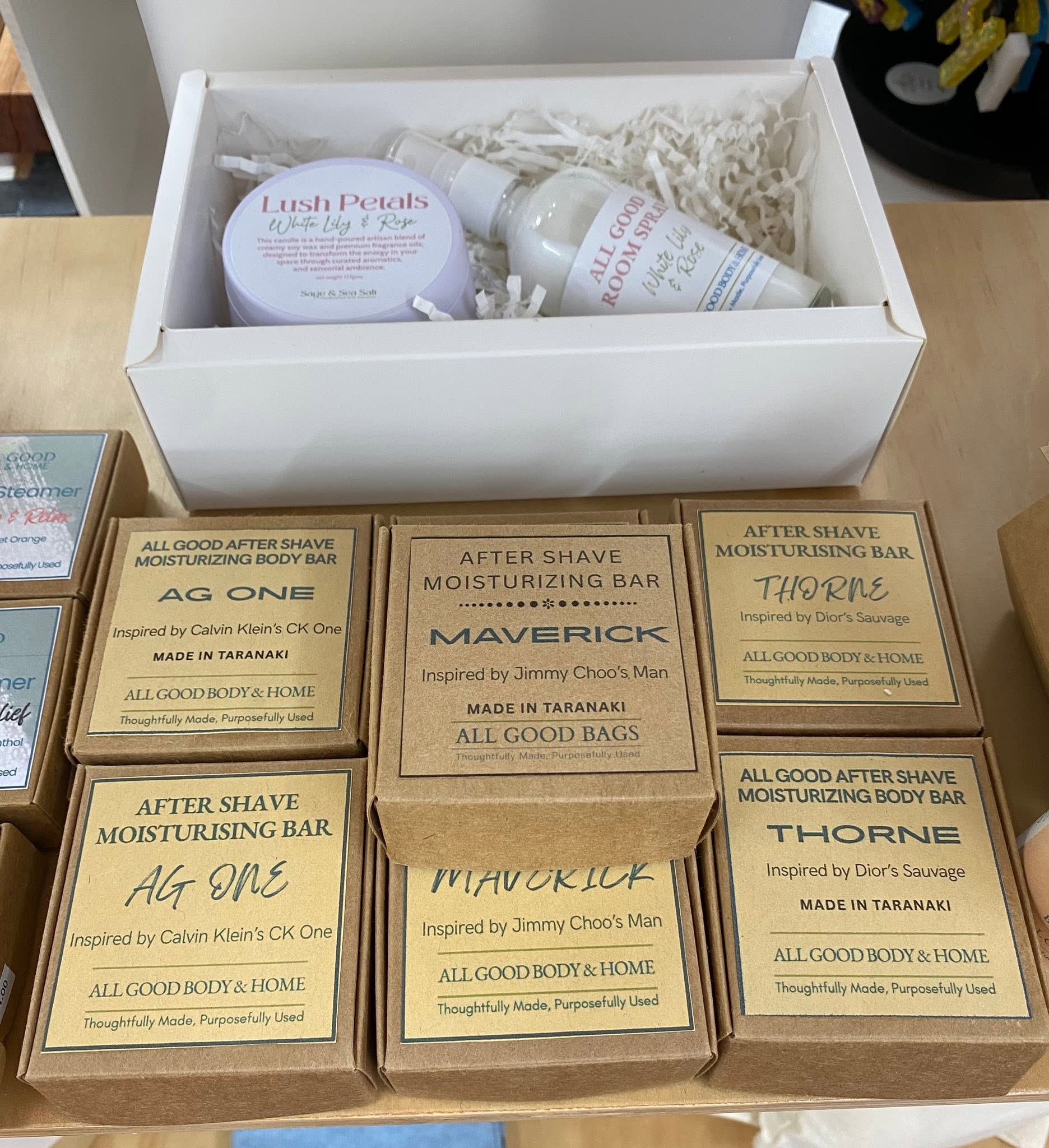 Locally made health and beauty products