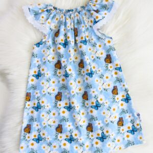 Flutter Sleeve Dress