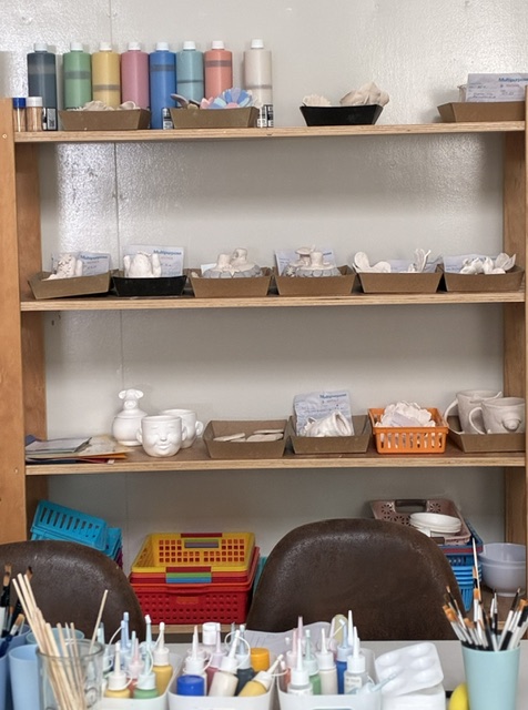 Paint your own ceramics at The Splatter Room