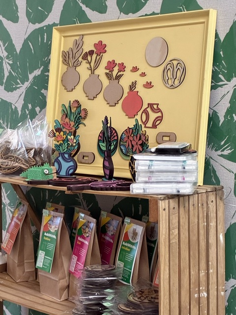 Ceramic painting experience at The Collective