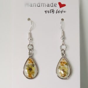 Resin Tear Drop Earrings