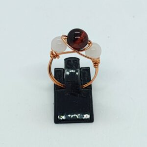 Triple Wrapped Copper Ring Size 8